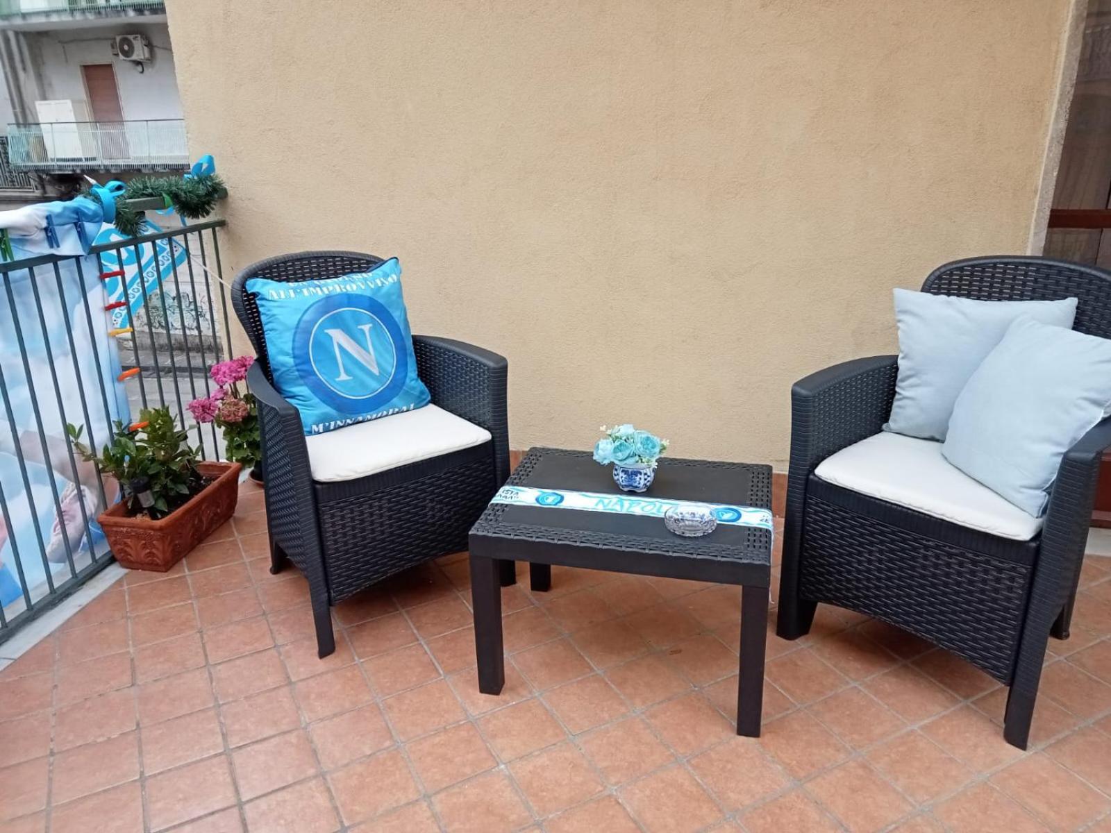 La Terrazza Di Monica & Teresa Bed & Breakfast Portici Exterior photo